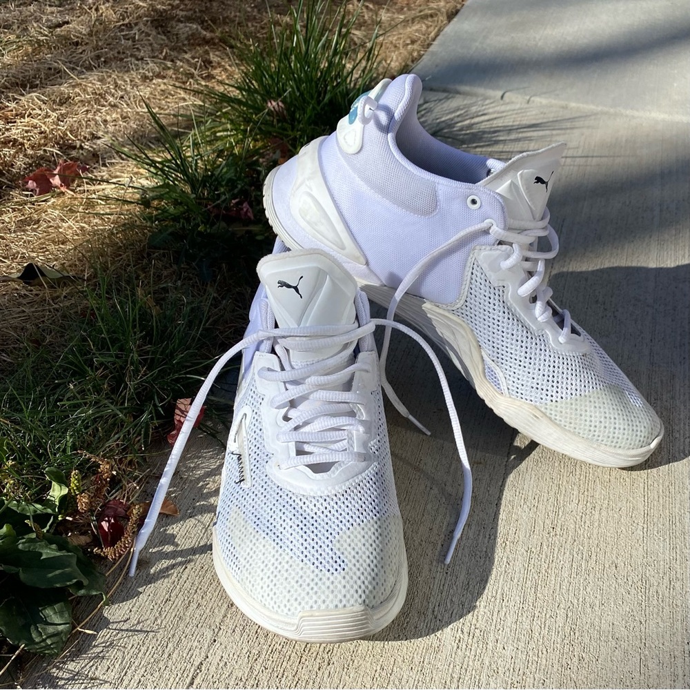 White Puma Fuse Lifting and Training Shoes - Men's Size 9.5